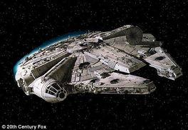 千年隼号图片,星际征途中的传奇飞船  第2张