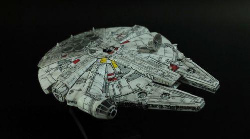 千年隼号图片,星际征途中的传奇飞船  第3张